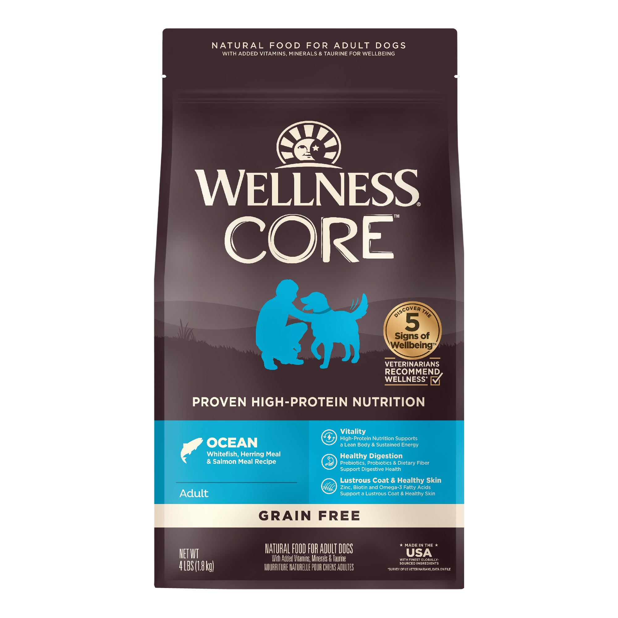 Wellness CORE Grain-Free Ocean Formula Dry Dog Food