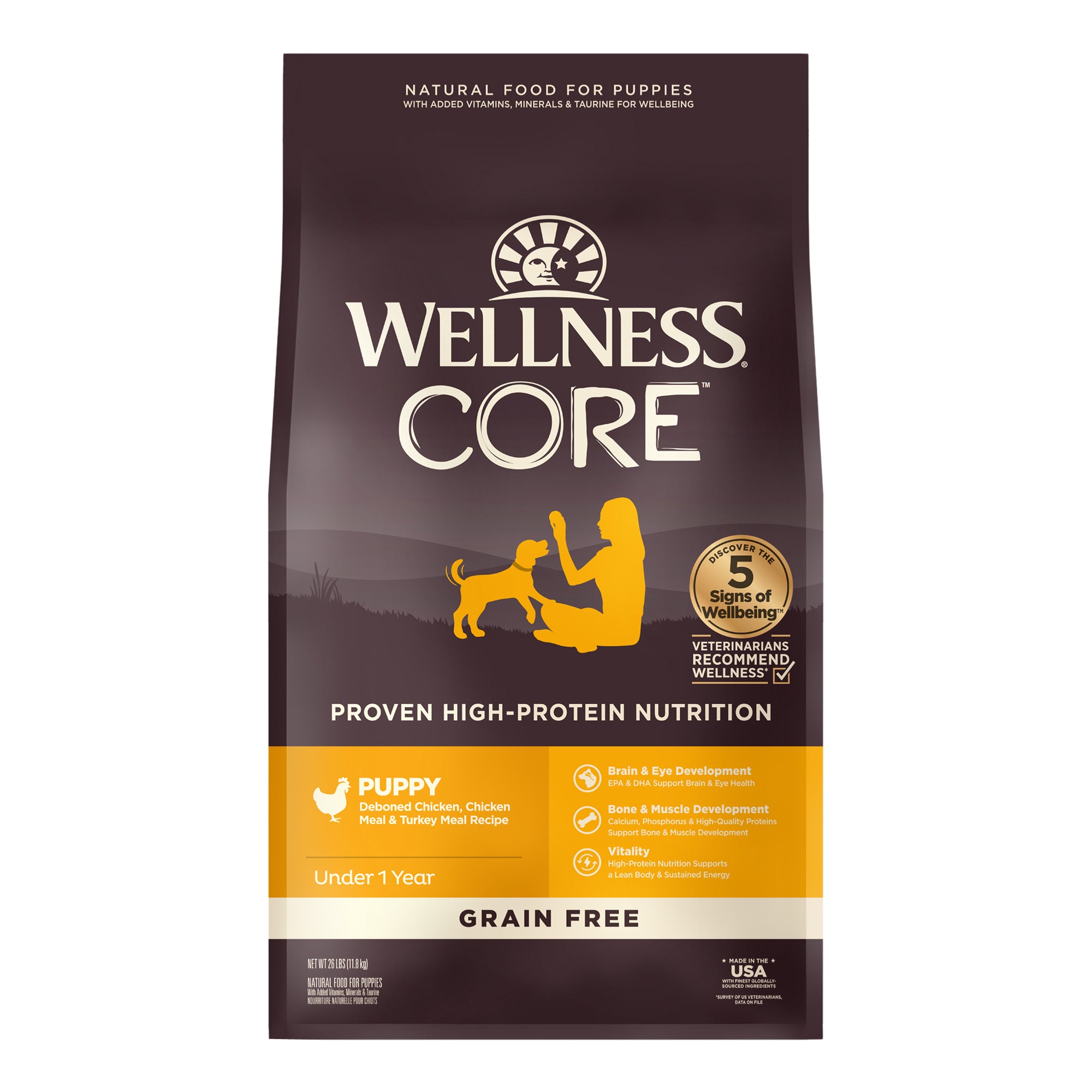 Wellness CORE Grain-Free Puppy Formula Dry Dog Food
