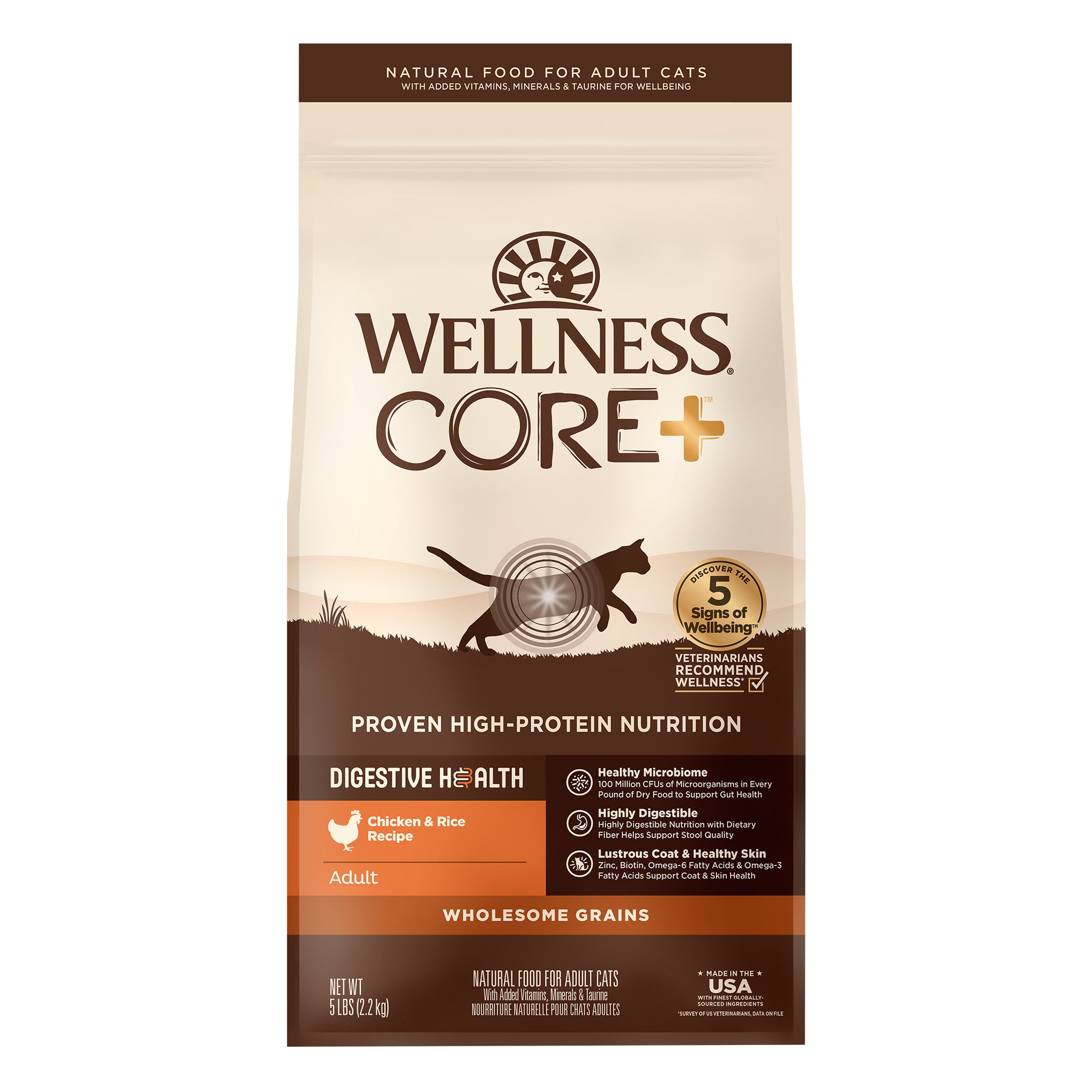 CORE® Digestive Health with Wholesome Grains Dry Cat Food | Chicken