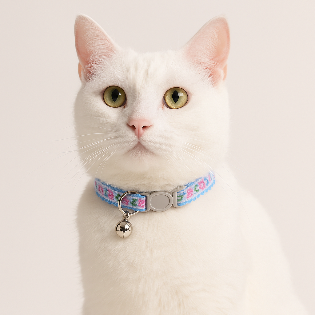 Daisy Chain Cat Collar (12 Colours)
