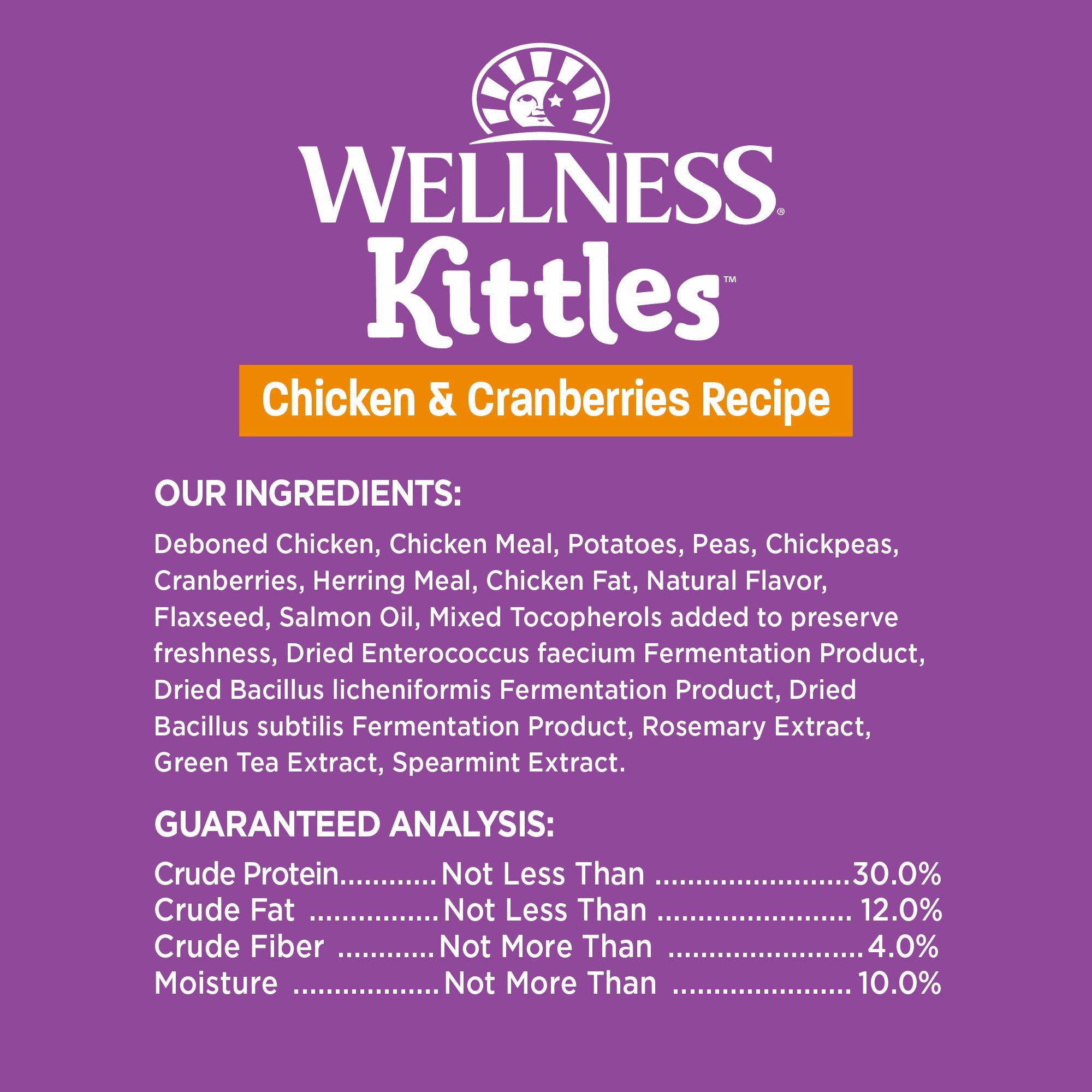 Kittles Chicken & Cranberries Cat Treats (2oz)