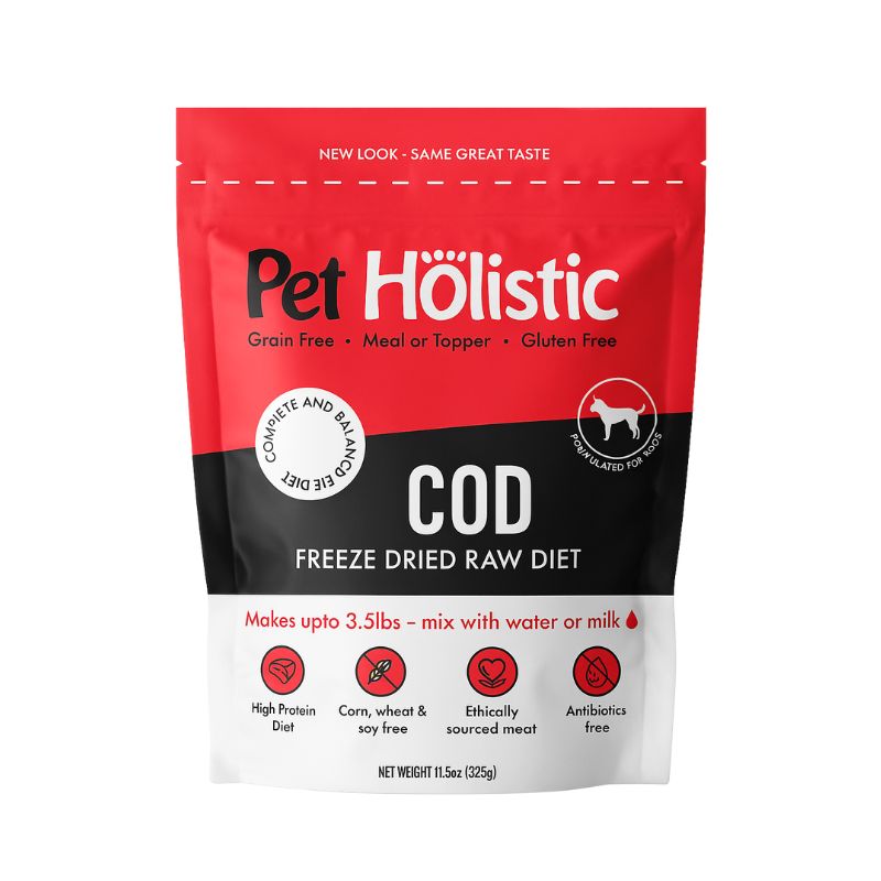 Freeze Dried Raw Dog Food - Cod (11.5 oz)