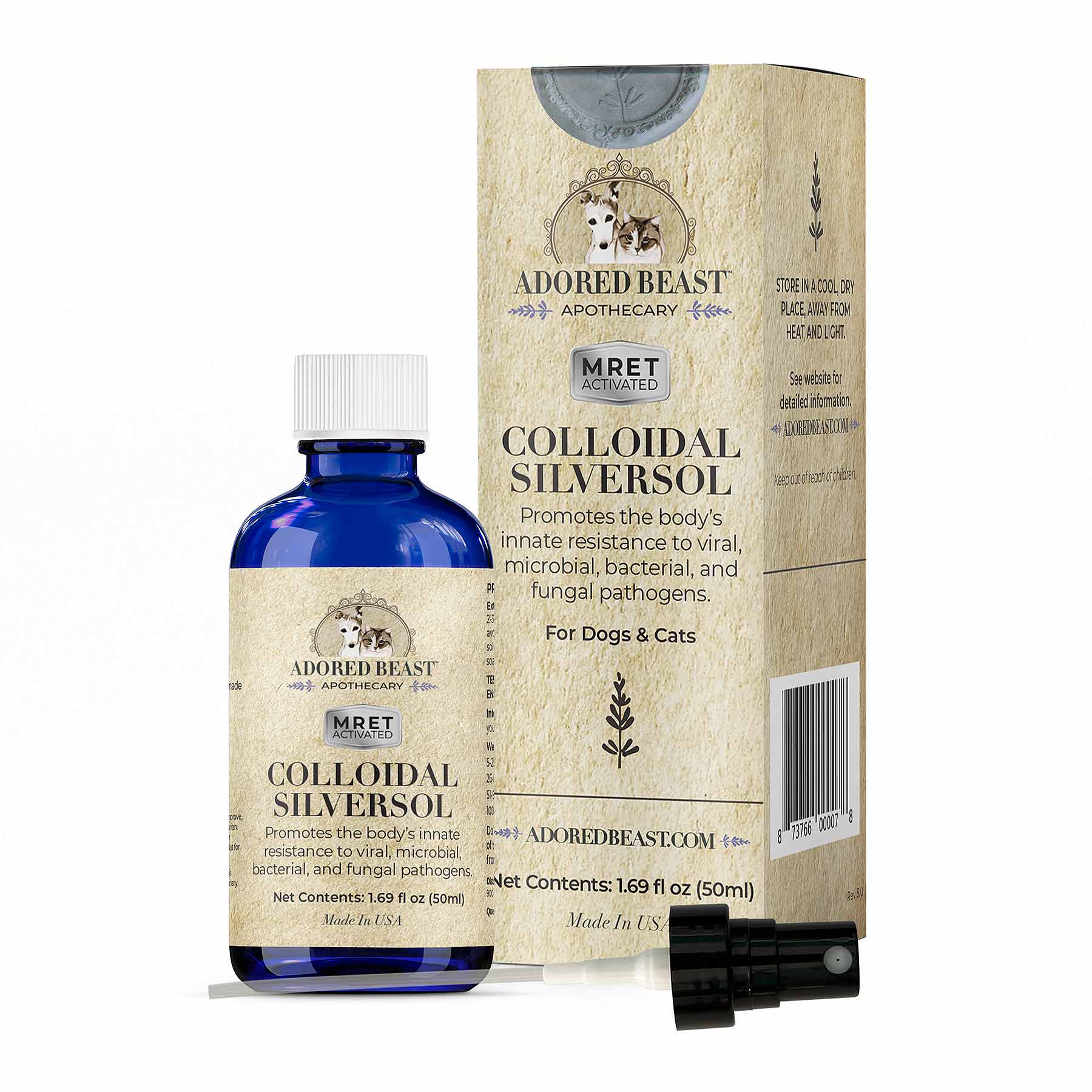 Colloidal SilverSol | *MRET Activated (60ml)