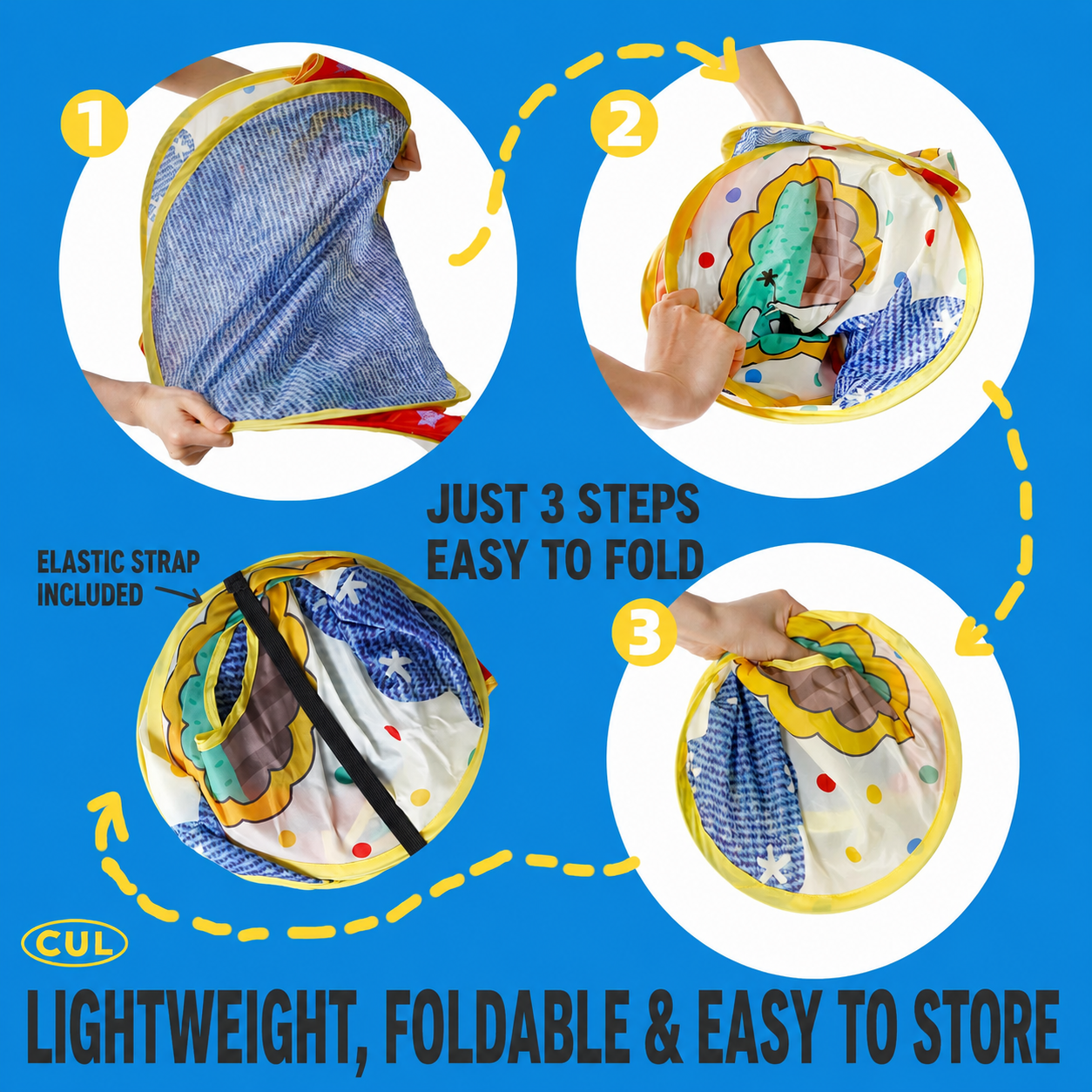 CUL - Peek-a-Boo Pop-Up Cat Tent - 9