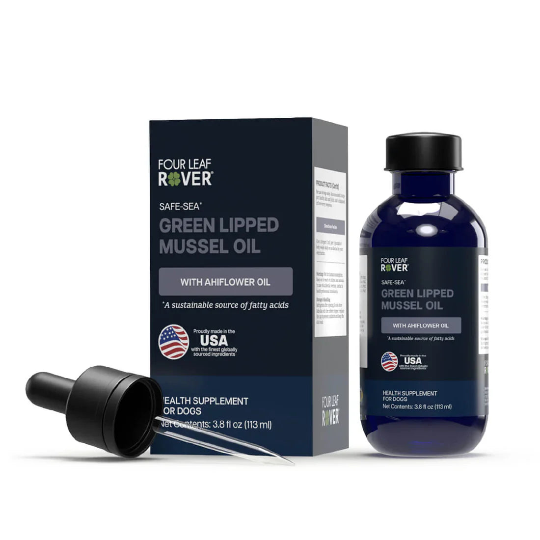 Safe-Sea Green Lipped Mussel Oil (Omega-3) For Dogs