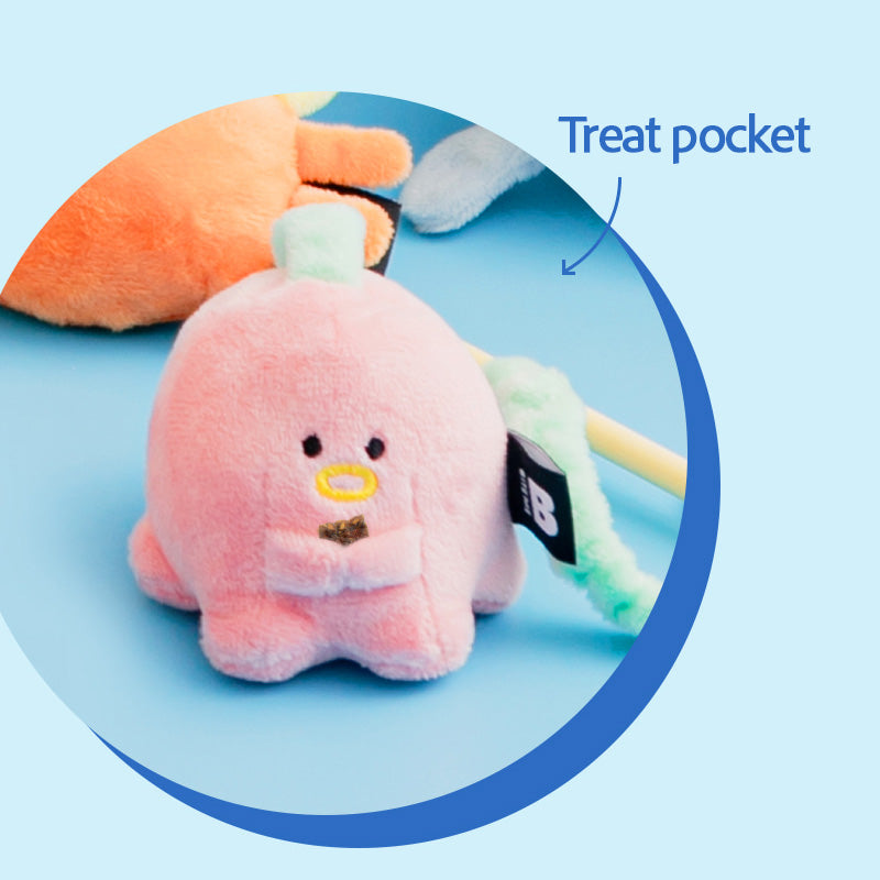 Catch Me Fishing Rod Dog Tug Toy (3 Designs)