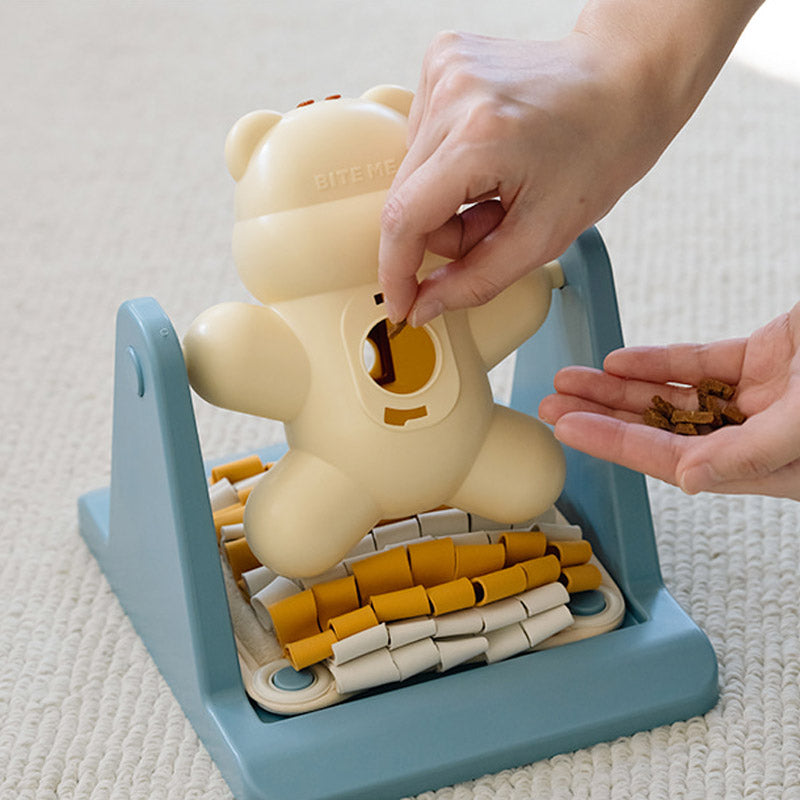 Chipmunk Spin & Snack Interactive Nosework Feeder Toy