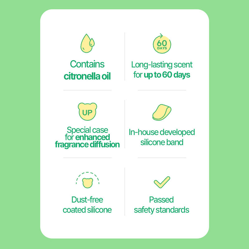 Hate Me Insect Repellent Band (4 Colours)