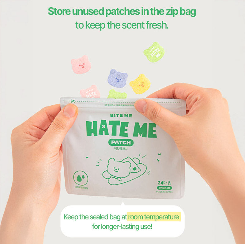 Hate Me Insect Repellent Patch (24 Pcs)