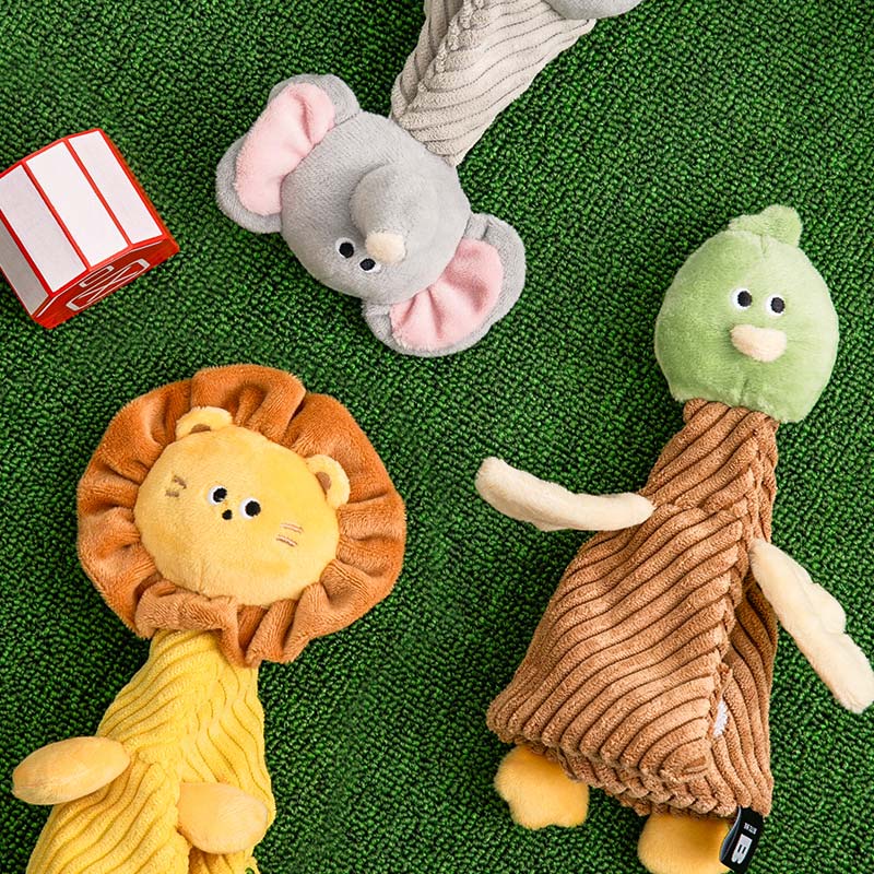 Crinkle Pocket Cape Nosework Dog Toy (3 Designs)