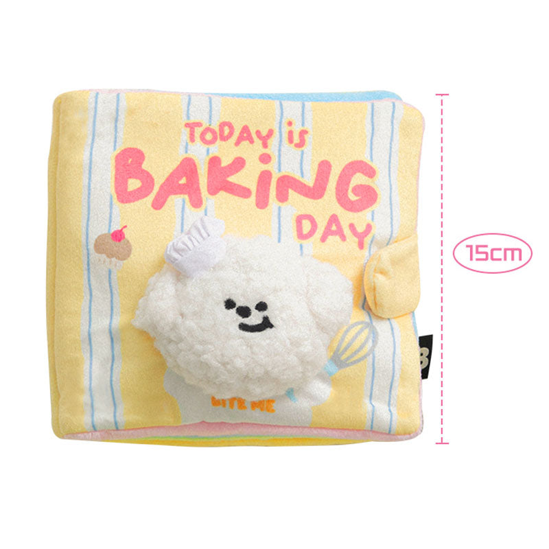 Baking Day Playbook Nosework Dog Toy