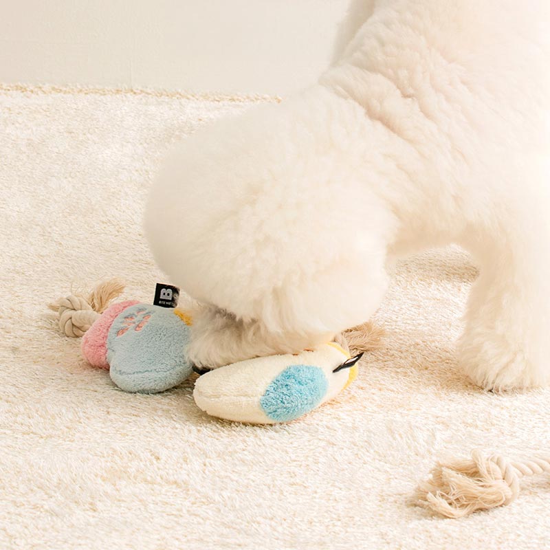 Socks Rope Tug Toy (Rabbit / Bear)