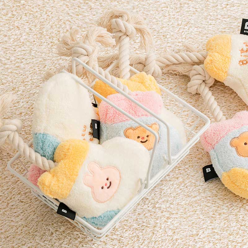 Socks Rope Tug Toy (Rabbit / Bear)