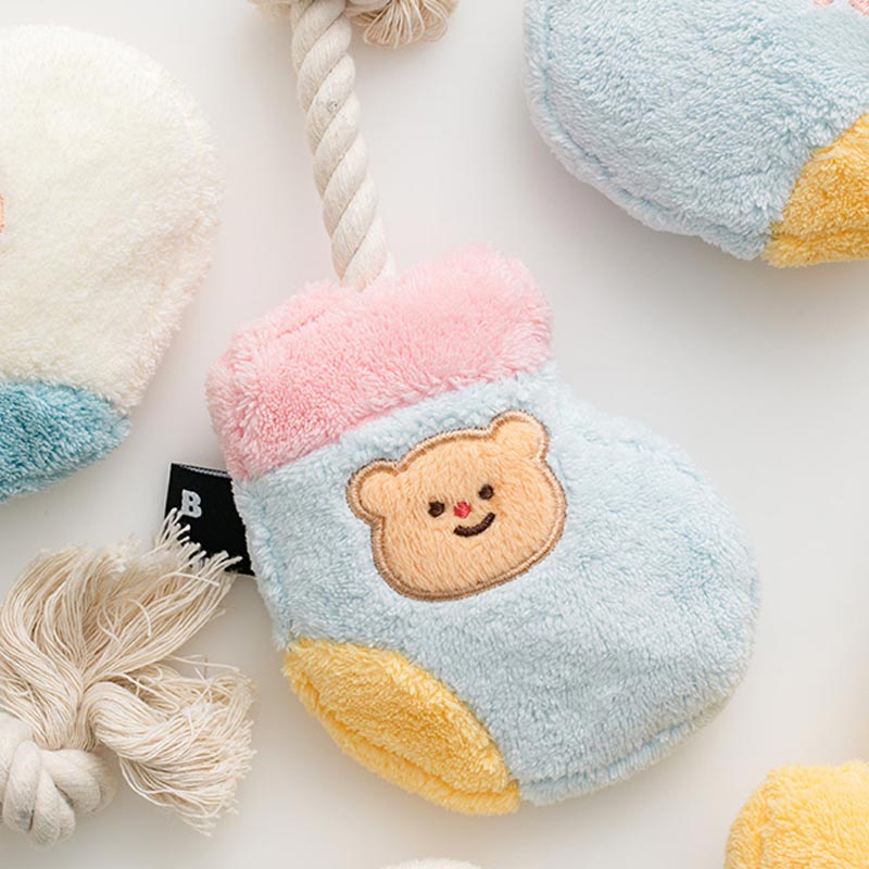 Socks Rope Tug Toy (Rabbit / Bear)