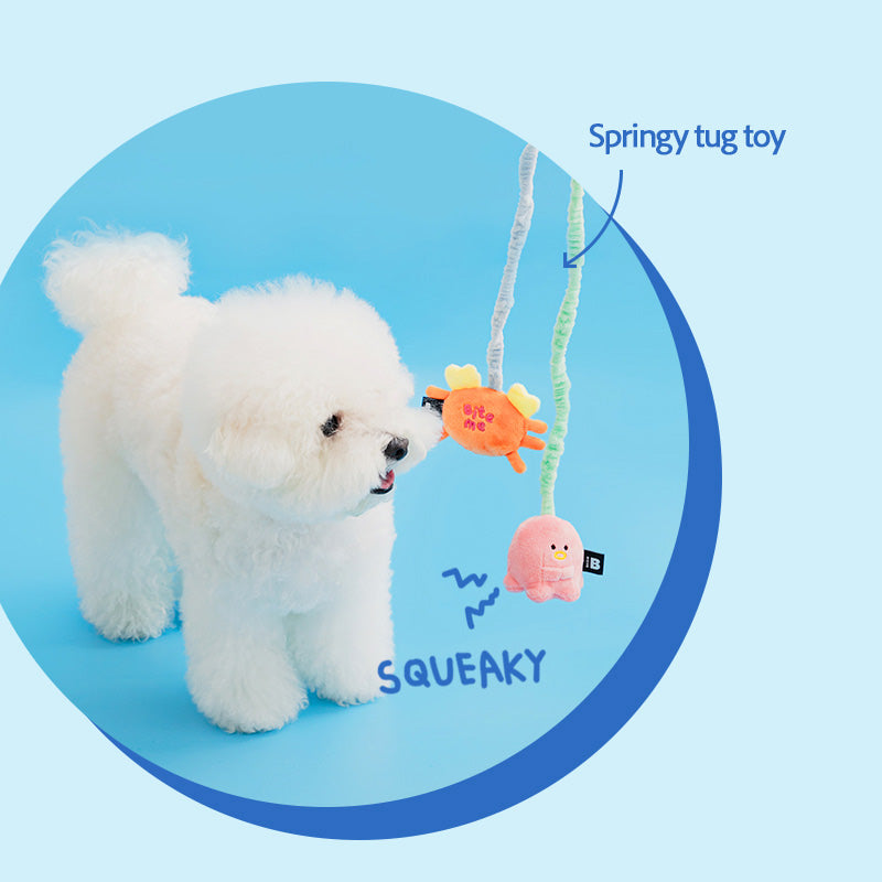 Catch Me Fishing Rod Dog Tug Toy (3 Designs)