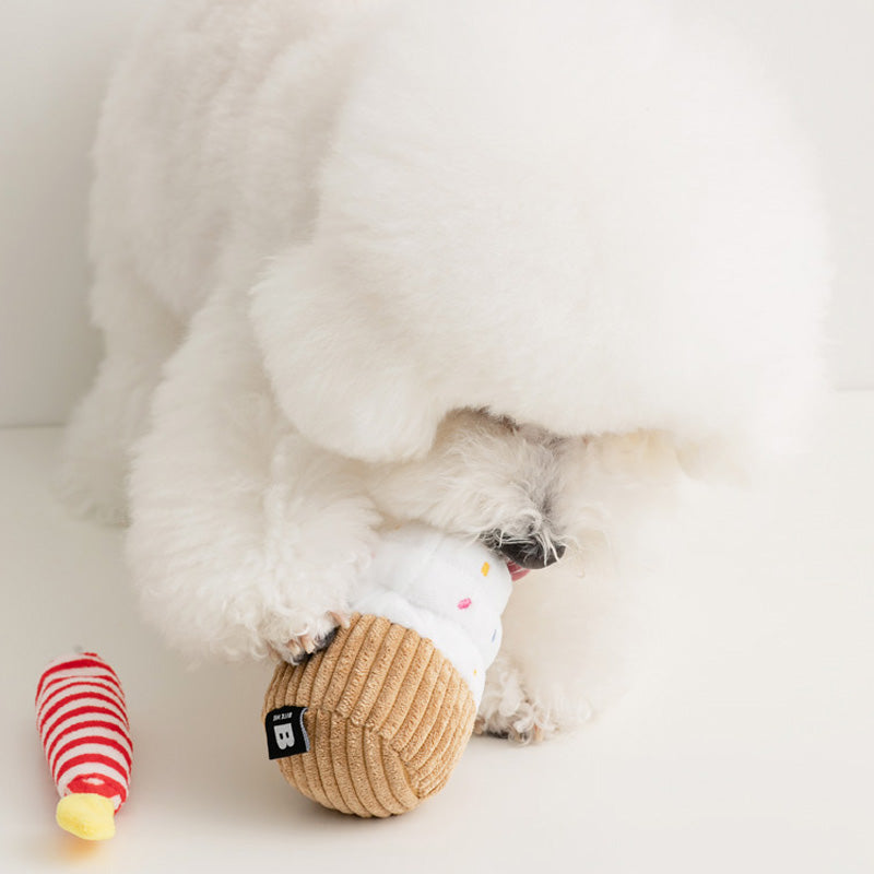 Cupcake Nosework Dog Toy
