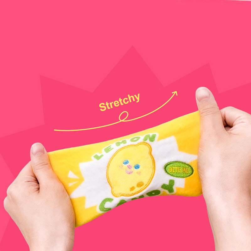 Crunchy Candy Ball Dog Toy (Lemon & Cherry)