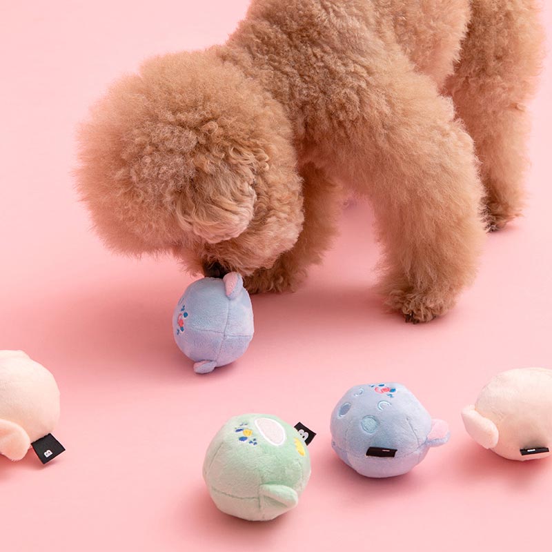 Fluffy Friends Multi-Pack Ball Toy (3 pcs)