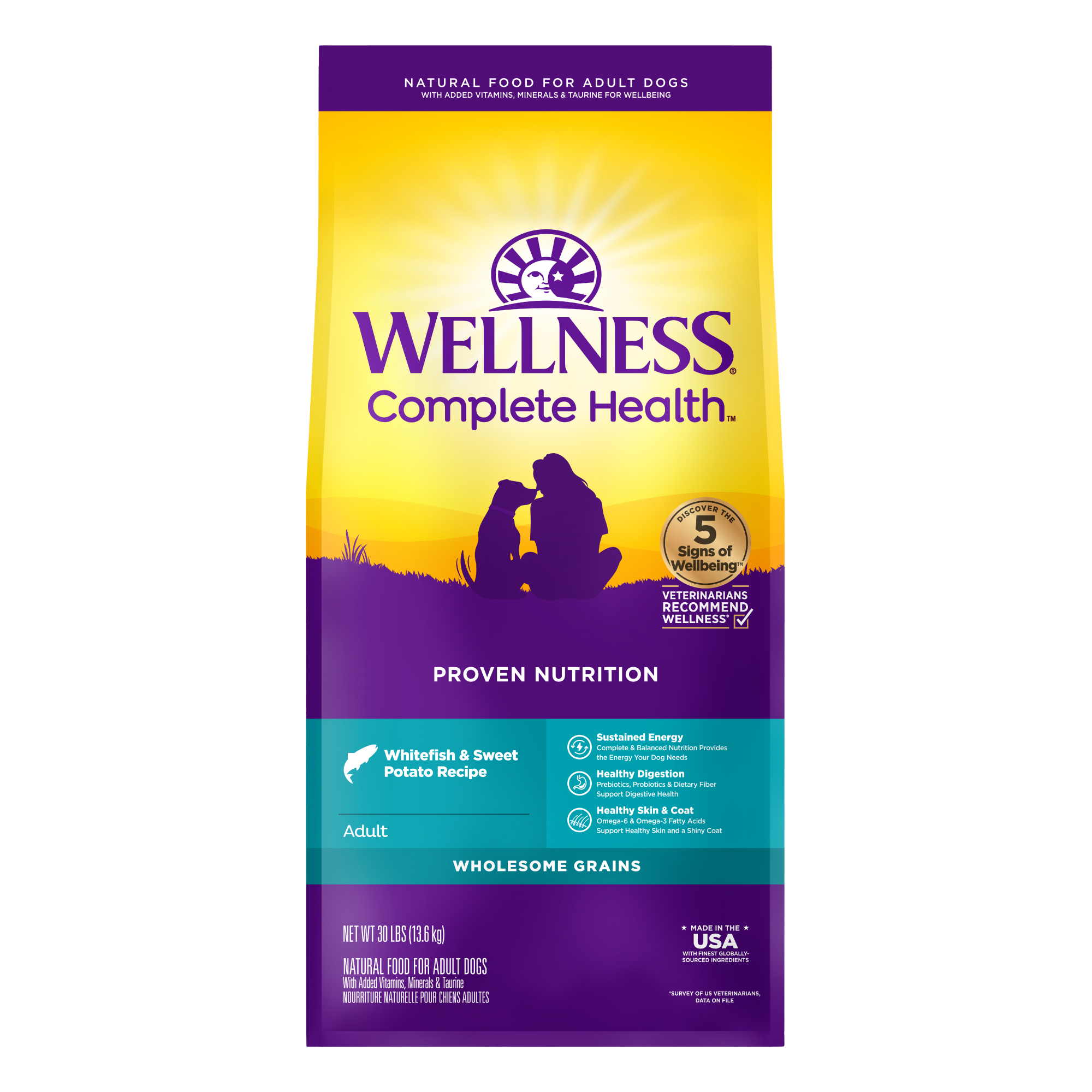 Complete Health Whitefish & Sweet Potato Adult Dry Dog Food