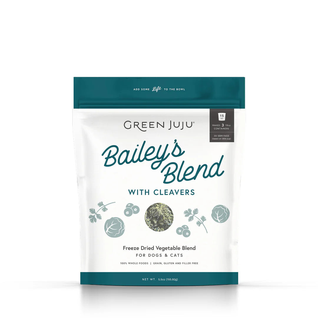 Freeze-Dried Bailey's Blend with Cleavers Food Topper