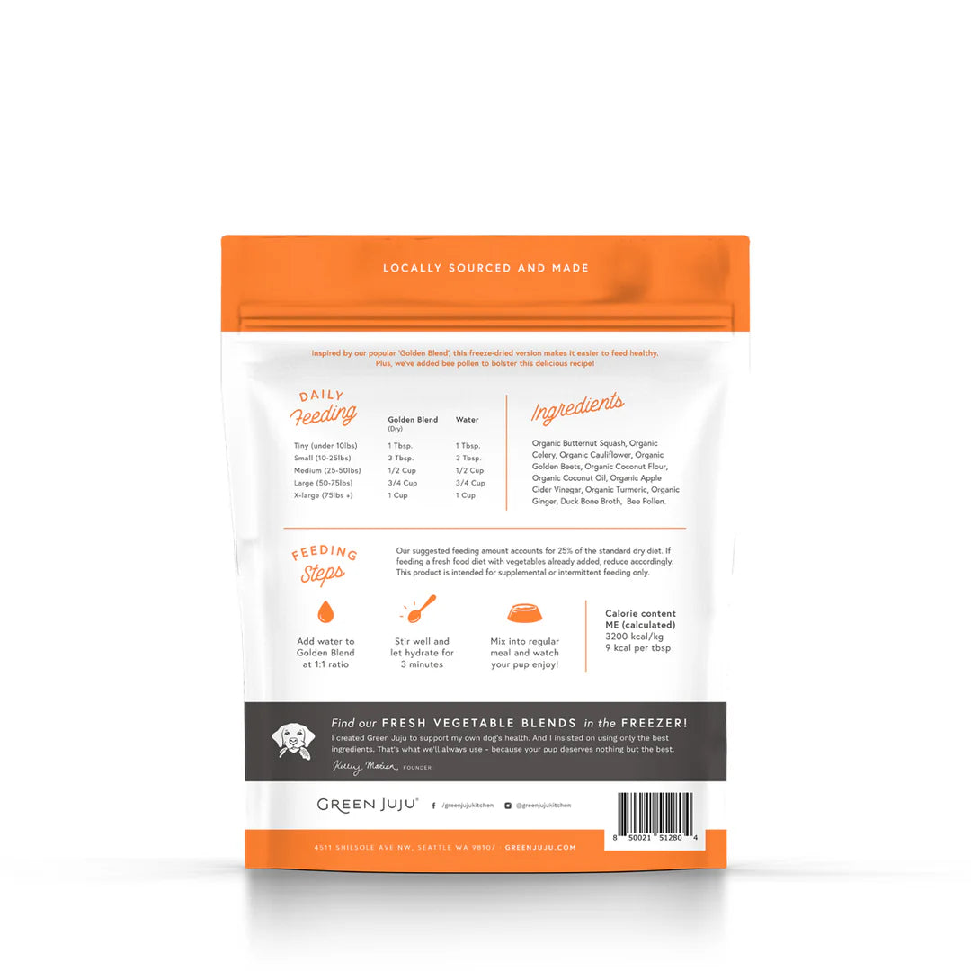 Freeze-Dried Golden Blend with Bee Pollen Food Topper