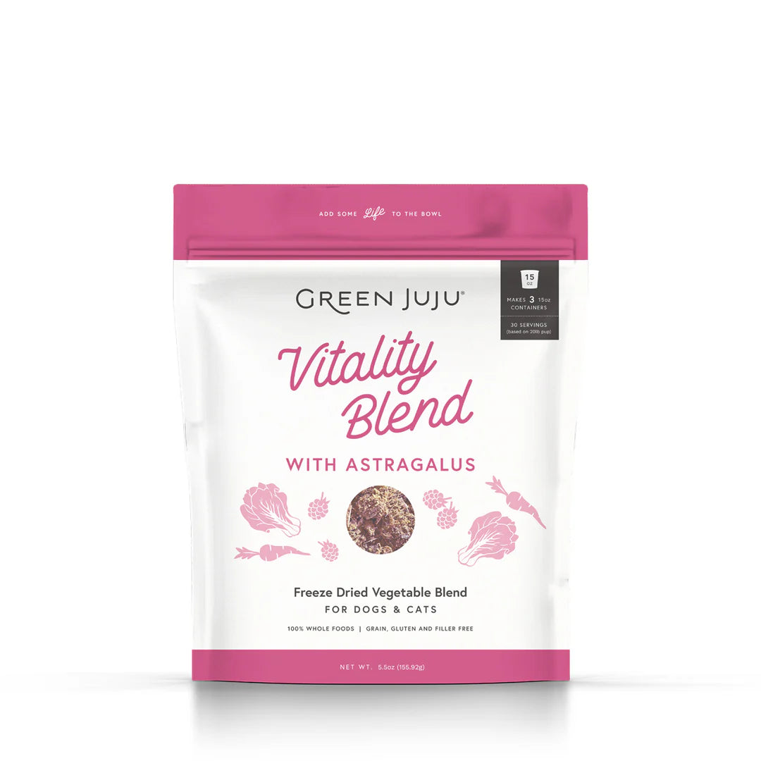 Freeze-Dried Vitality Blend with Astragulas Food Topper