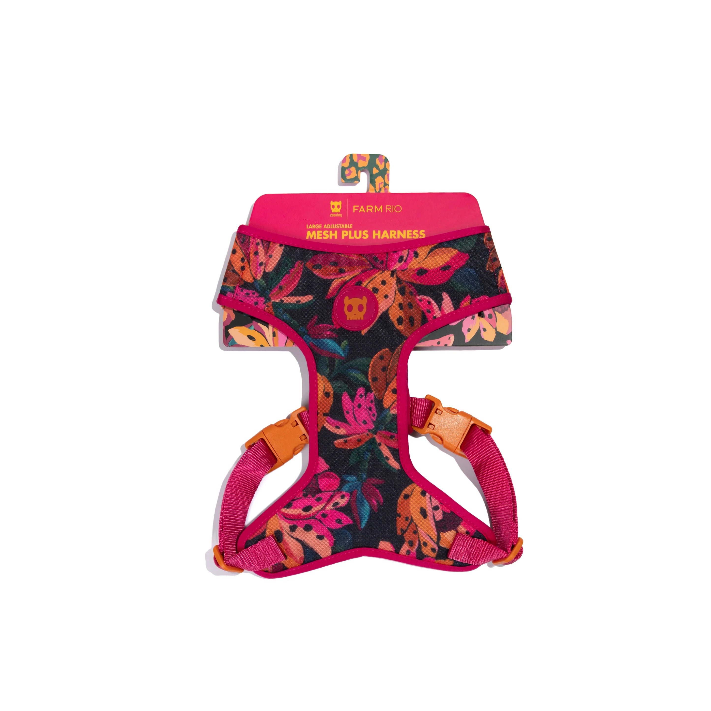 Farm Rio x Zee.Dog Selva Adjustable Air Mesh Dog Harness