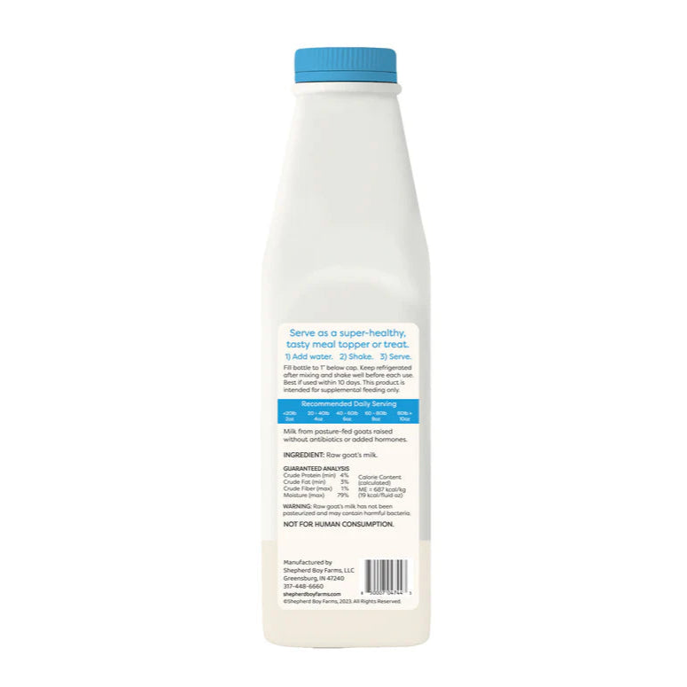 Shepard boy farm freeze-dried raw goat's milk creatureland