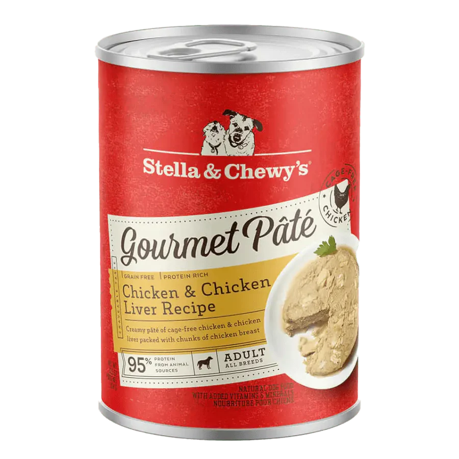Gourmet Pate | Chicken & Chicken Liver Canned Dog Food (12.5oz)