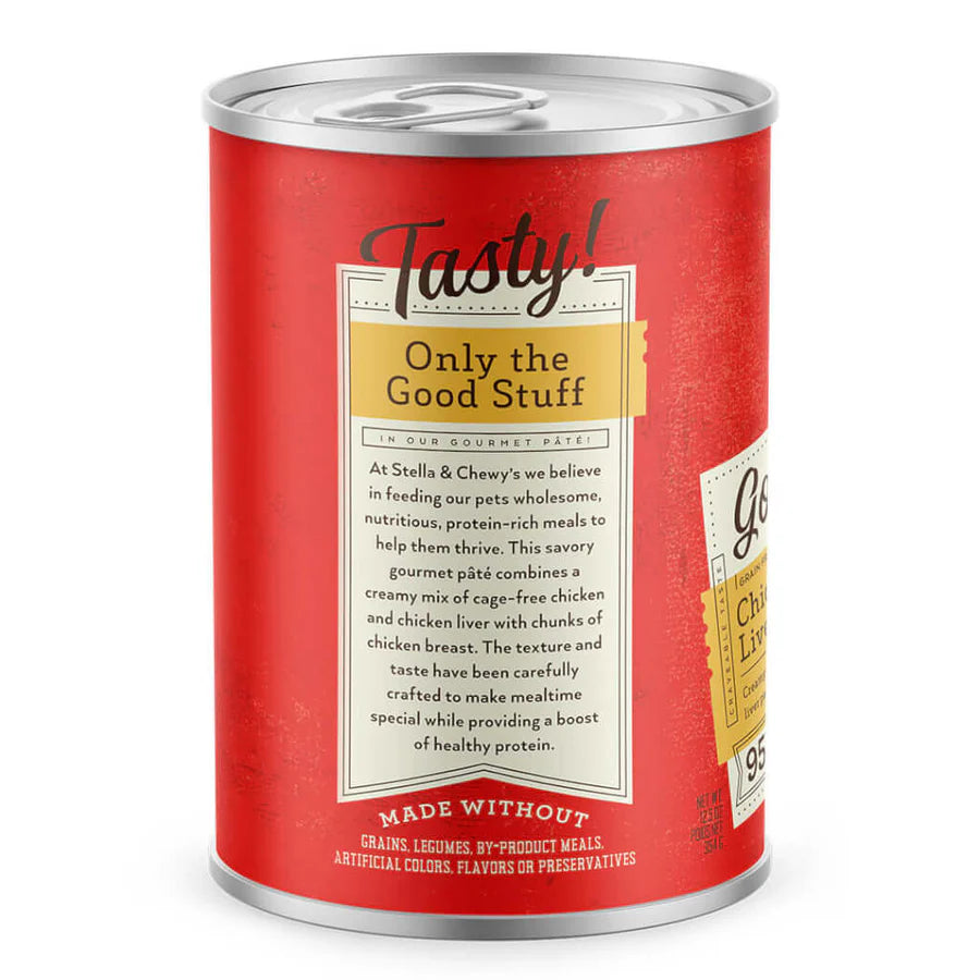 Gourmet Pate | Chicken & Chicken Liver Canned Dog Food (12.5oz)