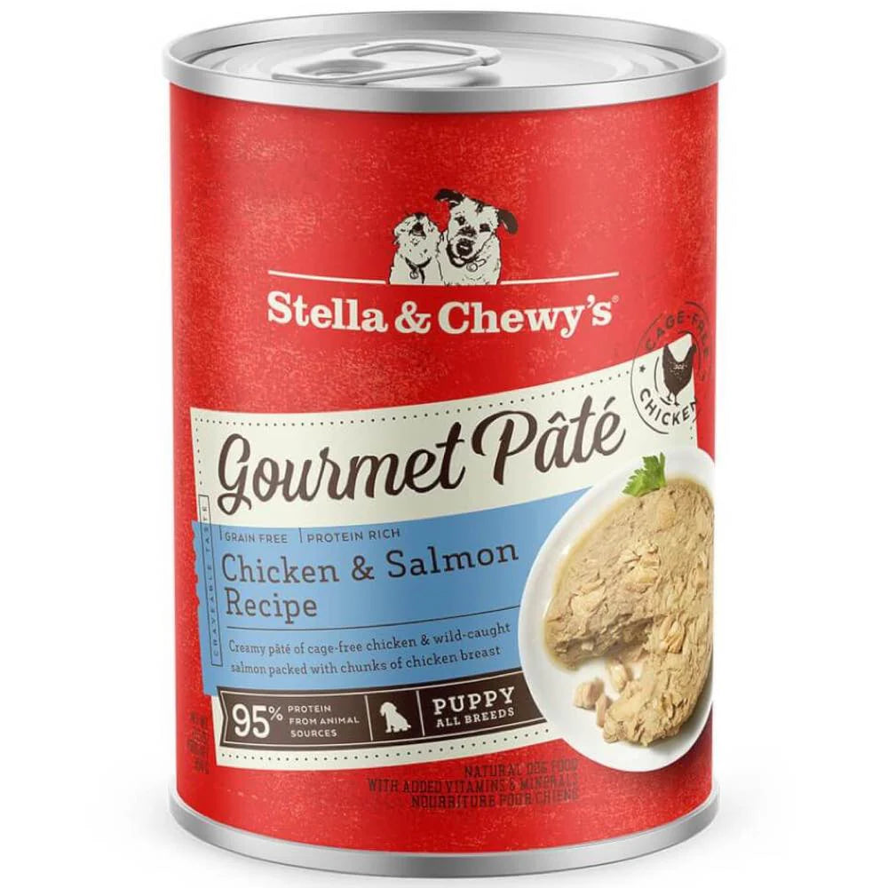 Gourmet Pate | Puppy Chicken & Salmon Canned Dog Food (12.5oz)