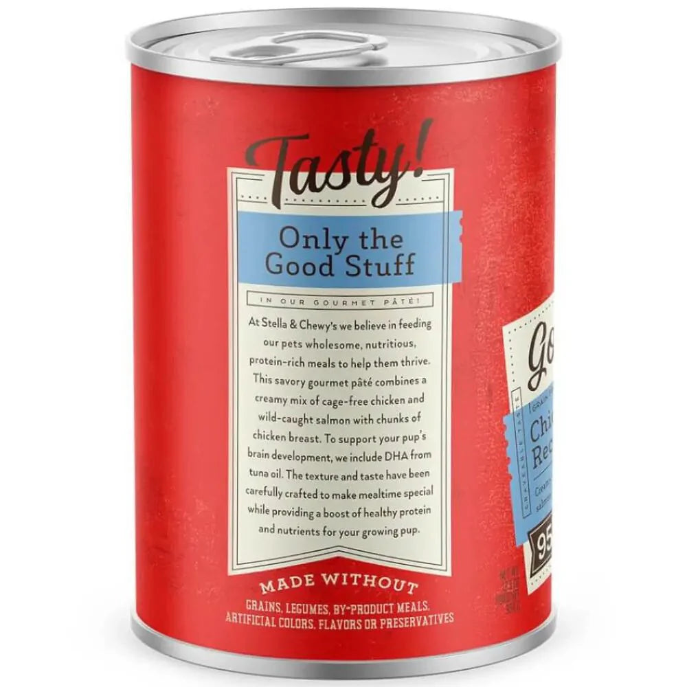 Gourmet Pate | Puppy Chicken & Salmon Canned Dog Food (12.5oz)