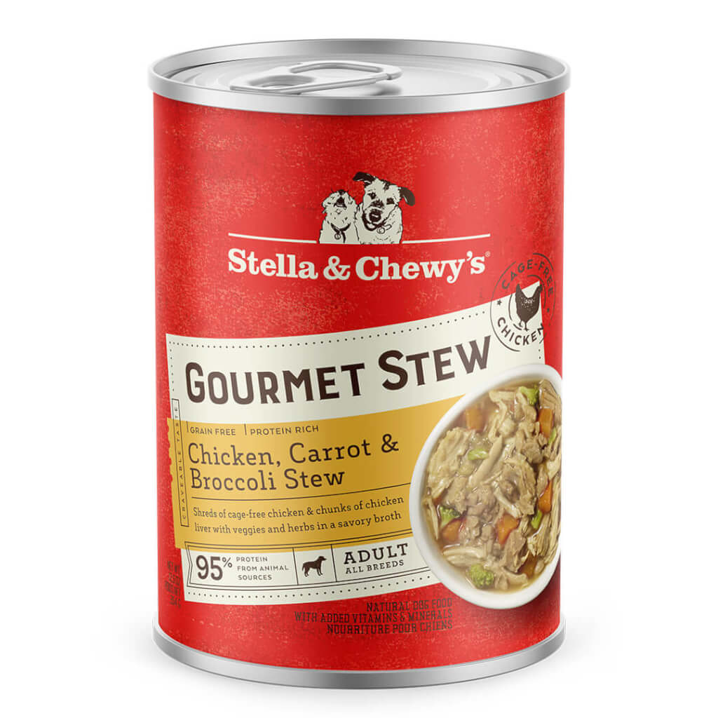 Gourmet Stew | Chicken, Carrot & Broccoli Canned Dog Food (12.5oz)