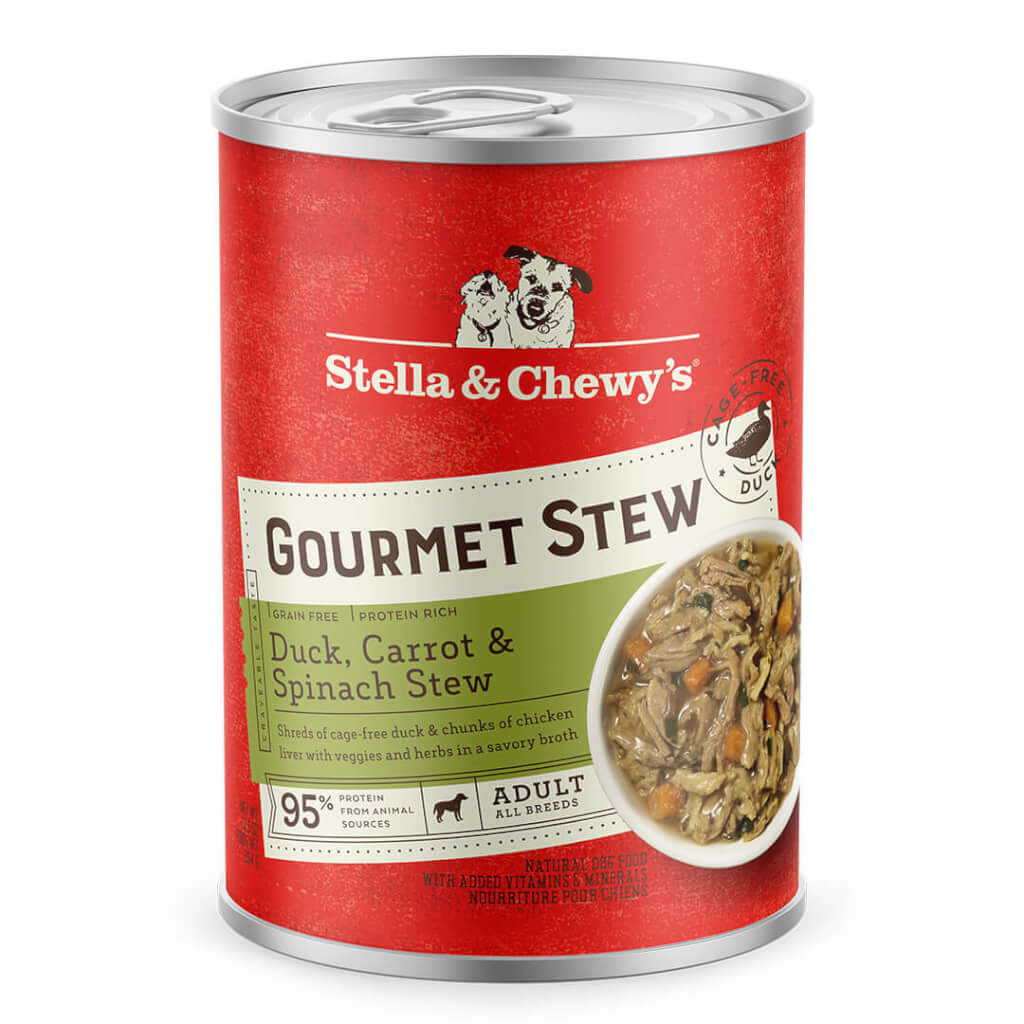 Gourmet Stew | Duck, Carrot & Spinach Canned Dog Food (12.5oz)