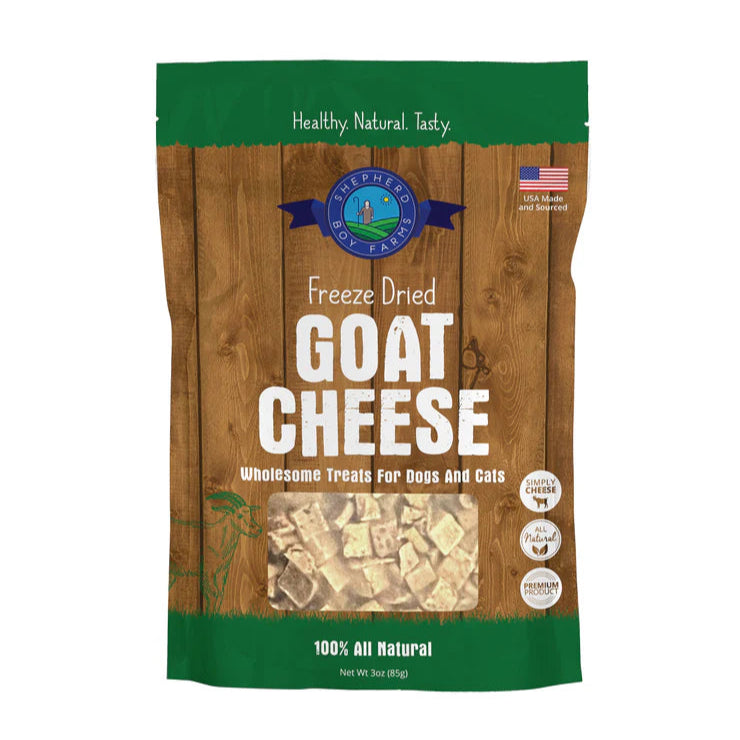 shepard boy farms freeze-dried goat cheese treats for dogs and cats creatureland