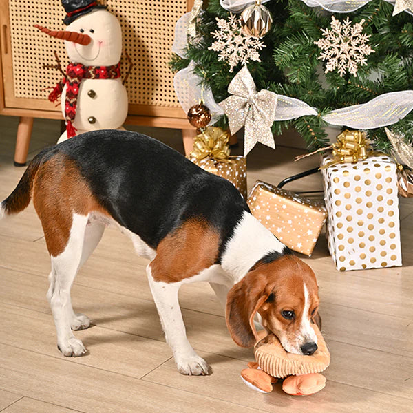 Happy Woofmas — Cookie Board Puzzle Hunting Toy