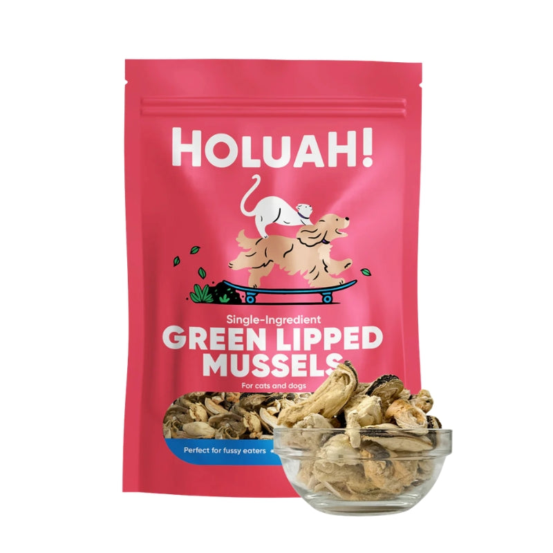 Freeze Dried Green Lipped Mussels Cats & Dogs Treats (70g)
