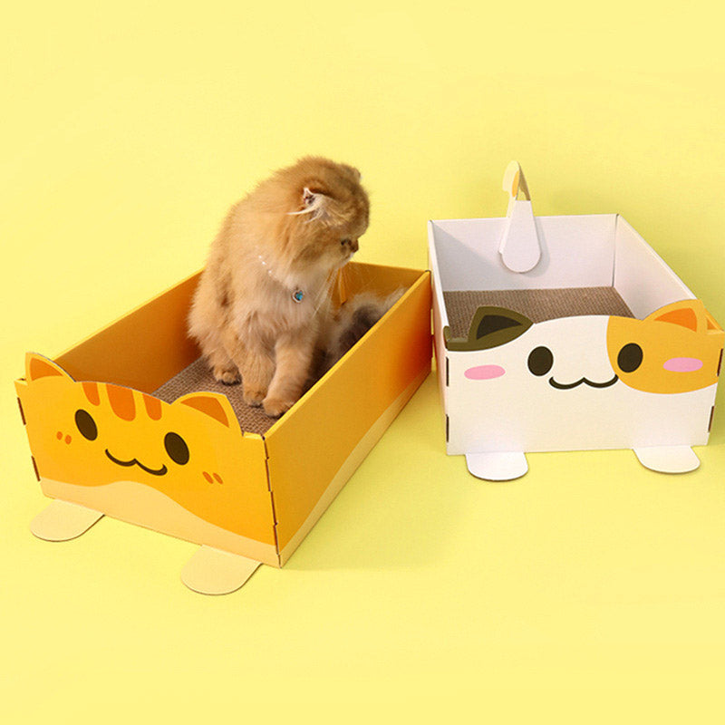 Meow Box Cat Scratcher (3 Designs)