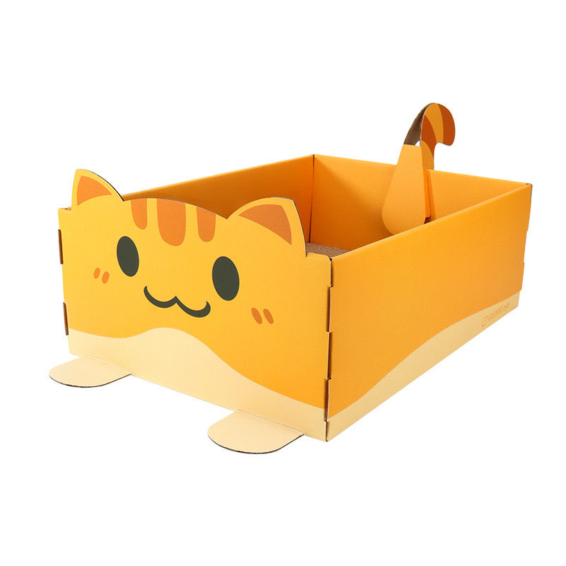 Meow Box Cat Scratcher (3 Designs)