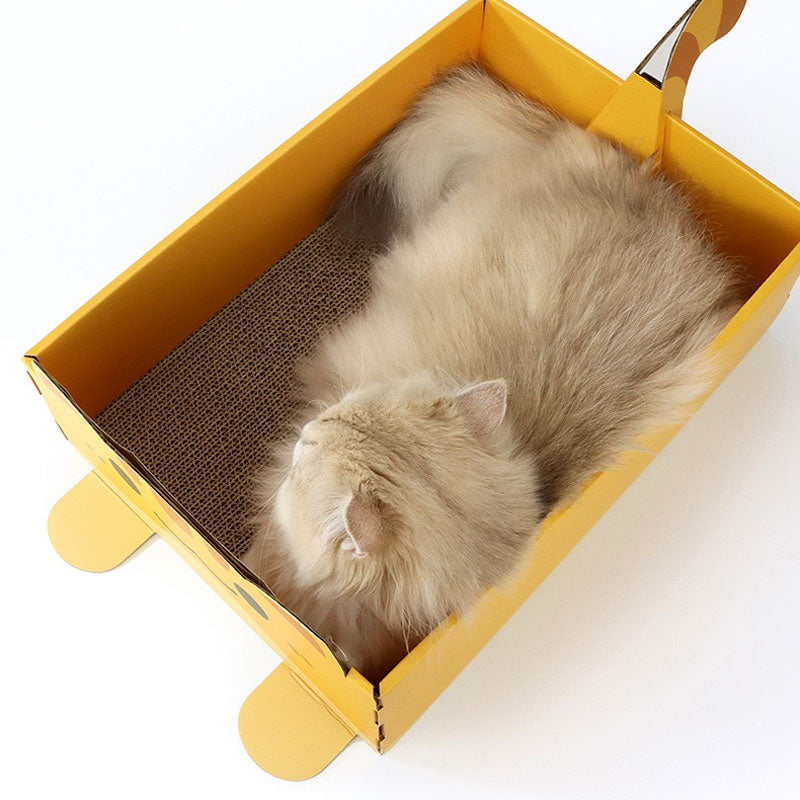 Meow Box Cat Scratcher (3 Designs)