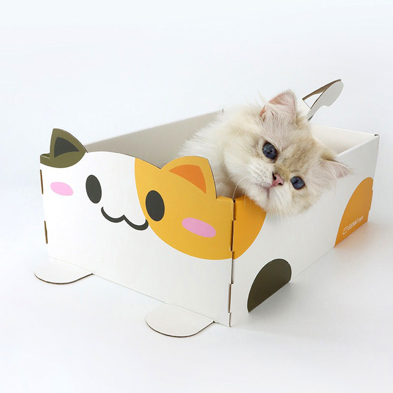 Meow Box Cat Scratcher (3 Designs)