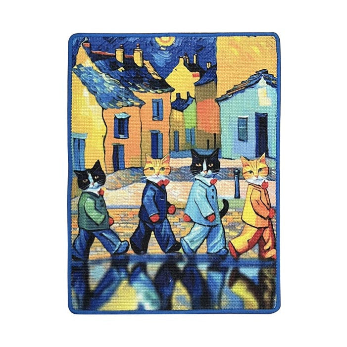 Night at Abbey Road Cat Scratcher