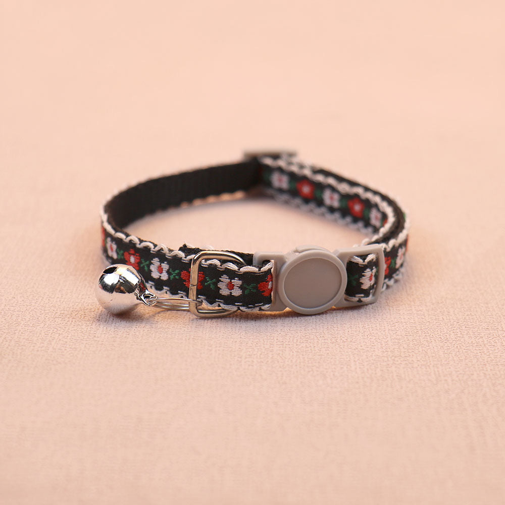 Daisy Chain Cat Collar (12 Colours)