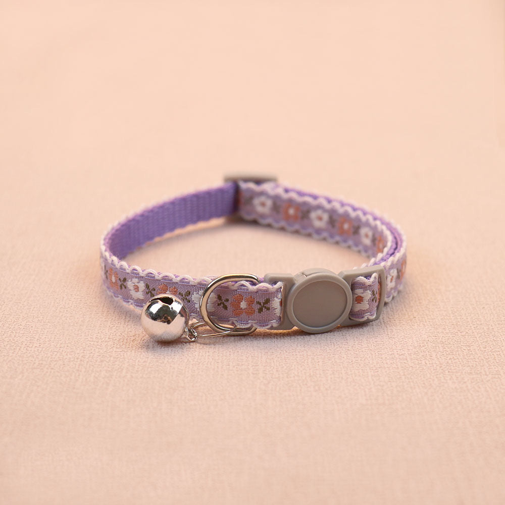 Daisy Chain Cat Collar (12 Colours)