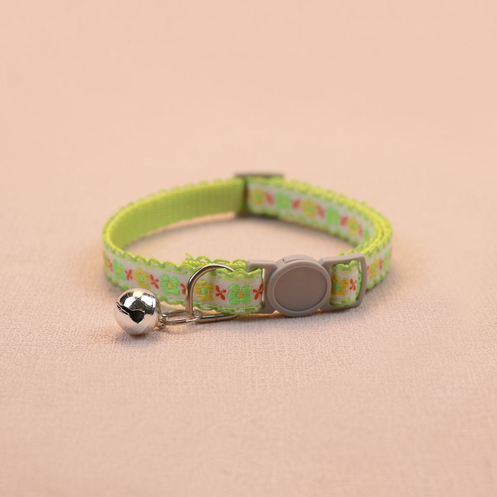Daisy Chain Cat Collar (12 Colours)