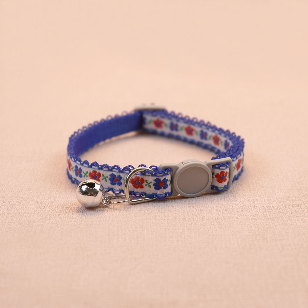 Daisy Chain Cat Collar (12 Colours)