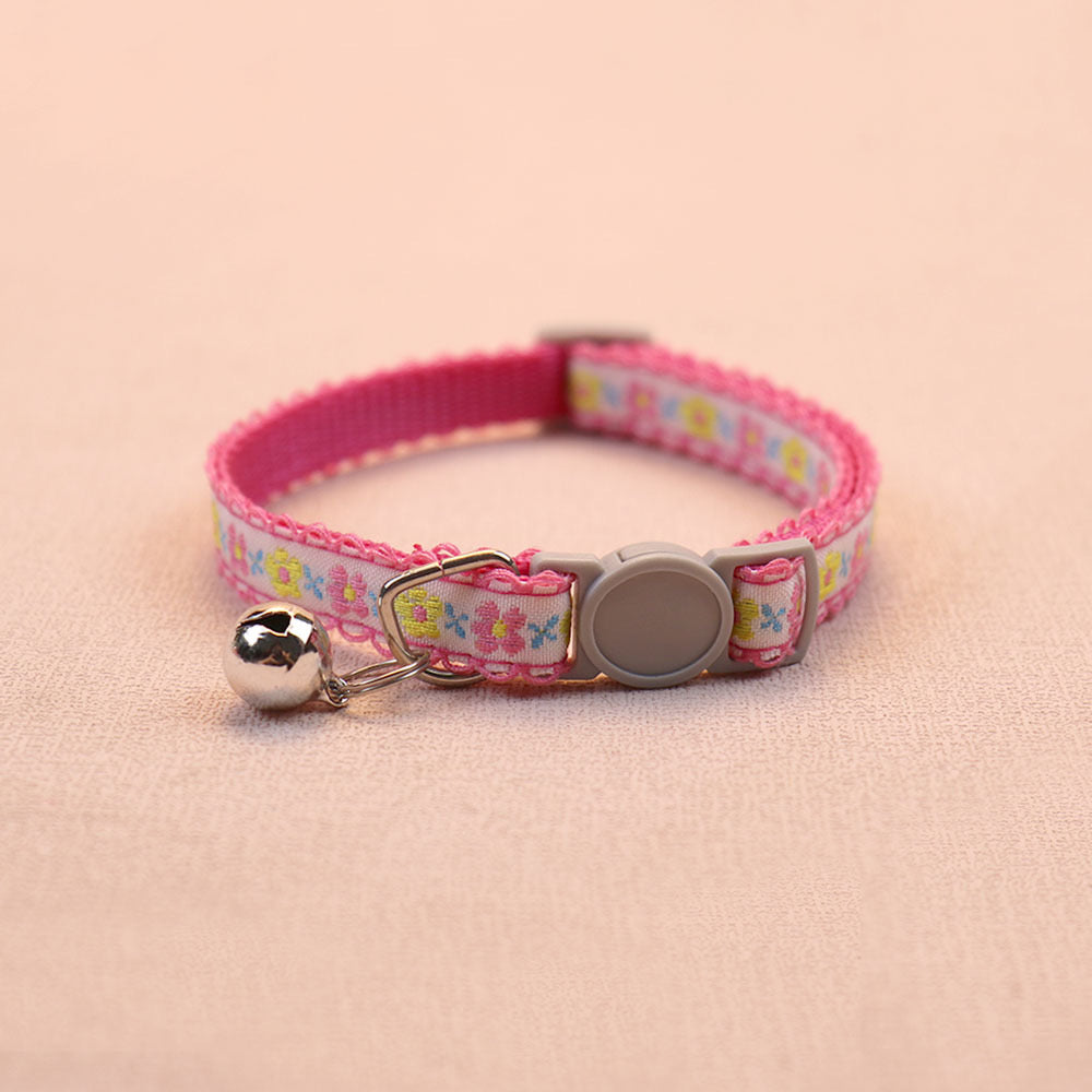 Daisy Chain Cat Collar (12 Colours)