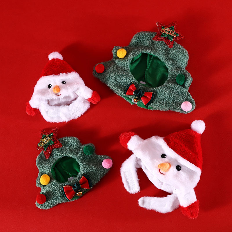 Festive Furry Friends Holiday Pet Hat (2 Designs)