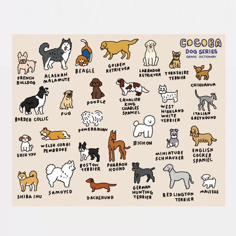 Pet Encyclopedia Cooling Cushion (Dog/Cat)