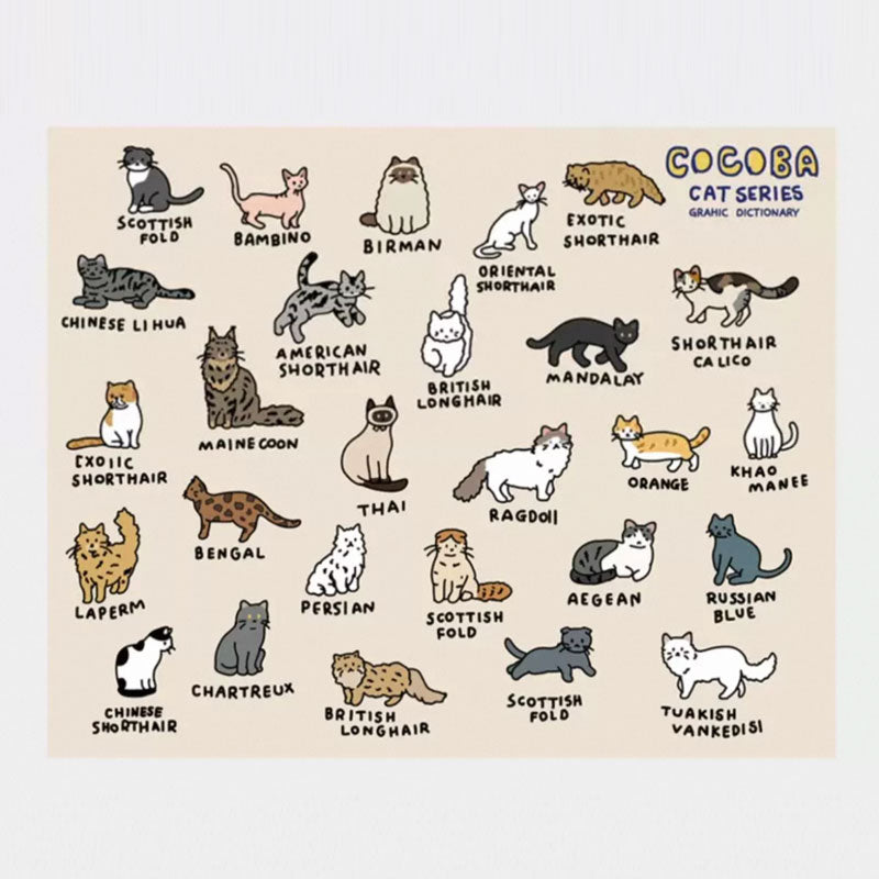 Pet Encyclopedia Cooling Cushion (Dog/Cat)